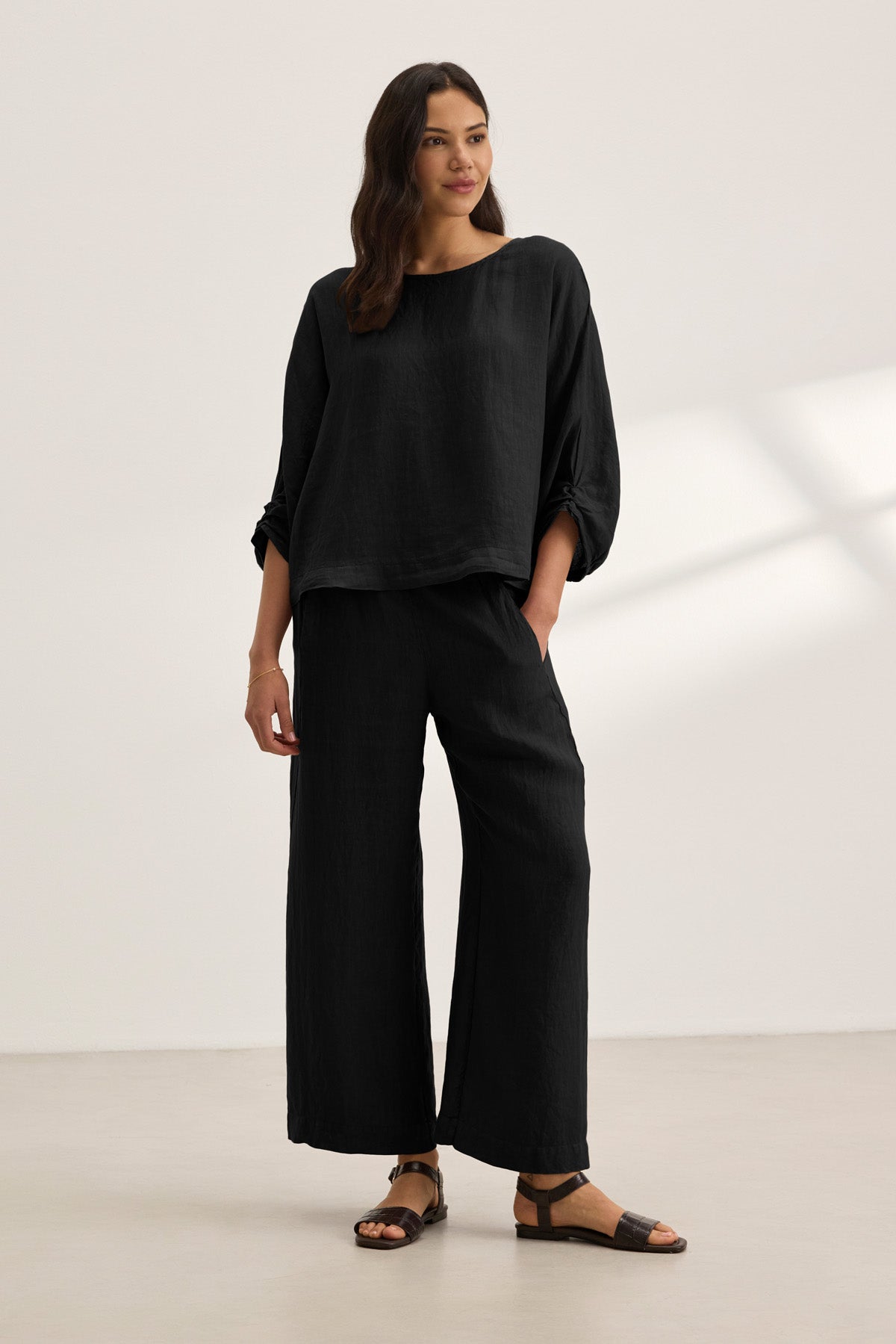 CASS LINEN TOP