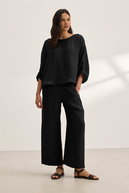 CASS LINEN TOP
