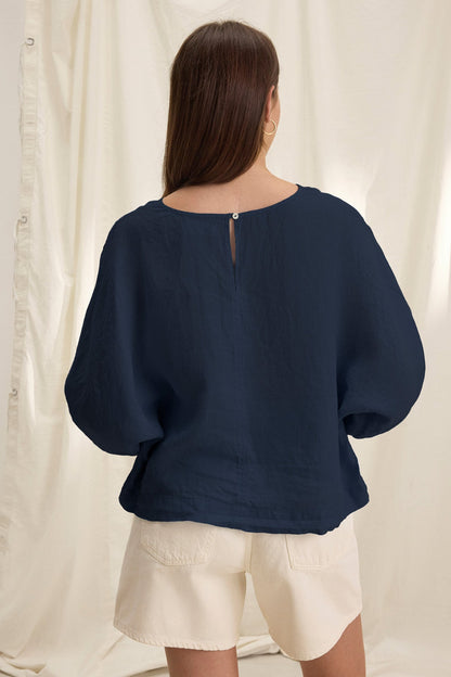CASS LINEN TOP