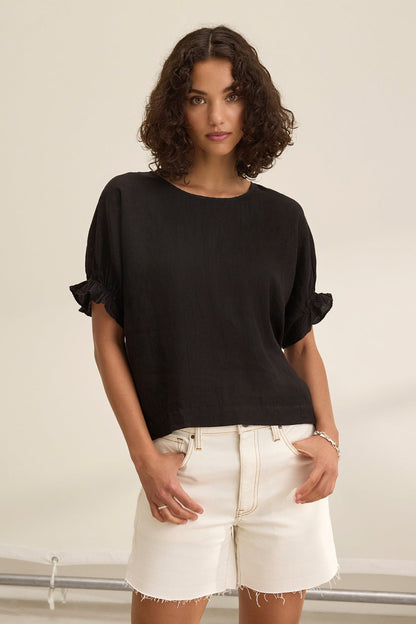 EMILY LINEN TOP
