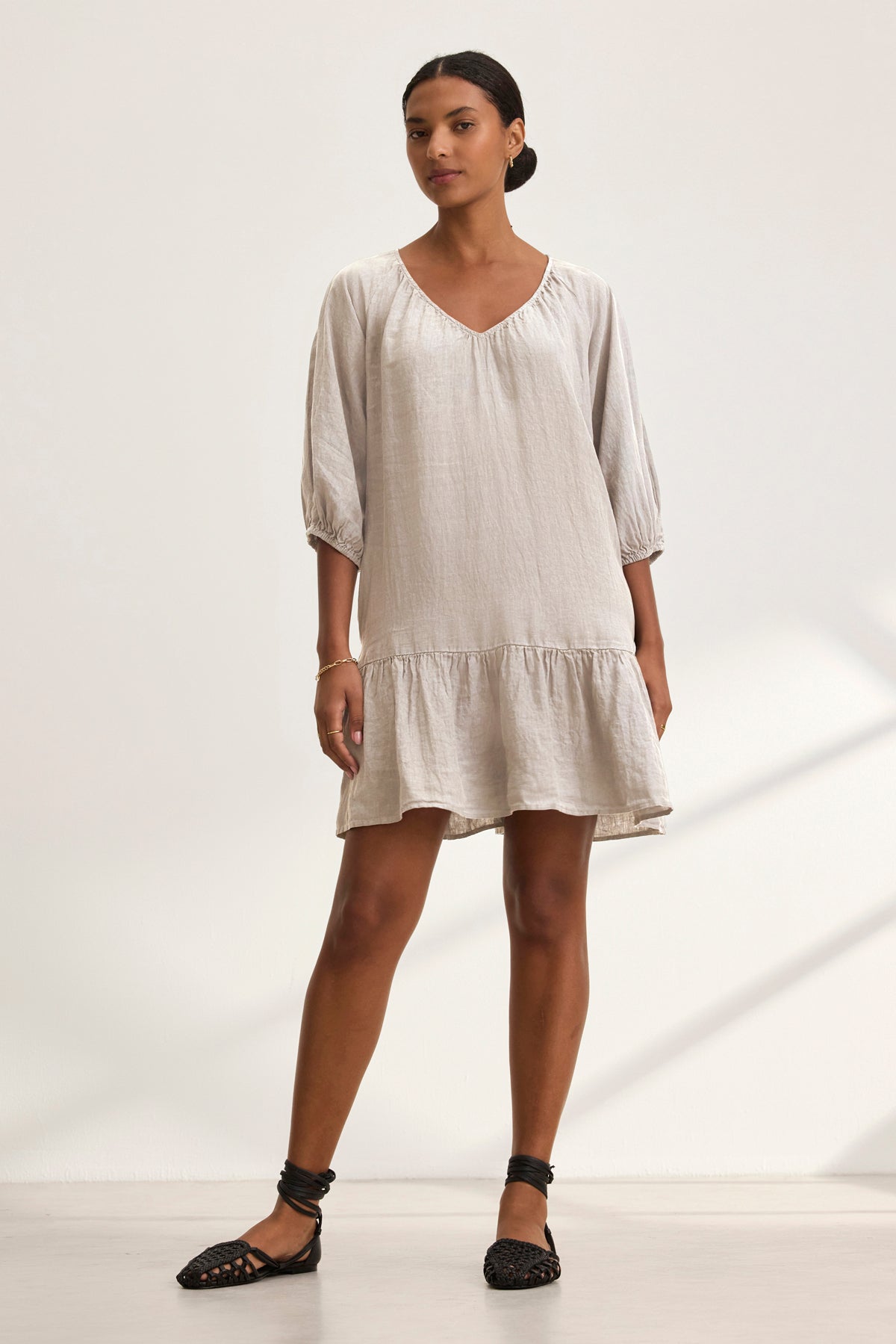 KAYLIE LINEN DRESS
