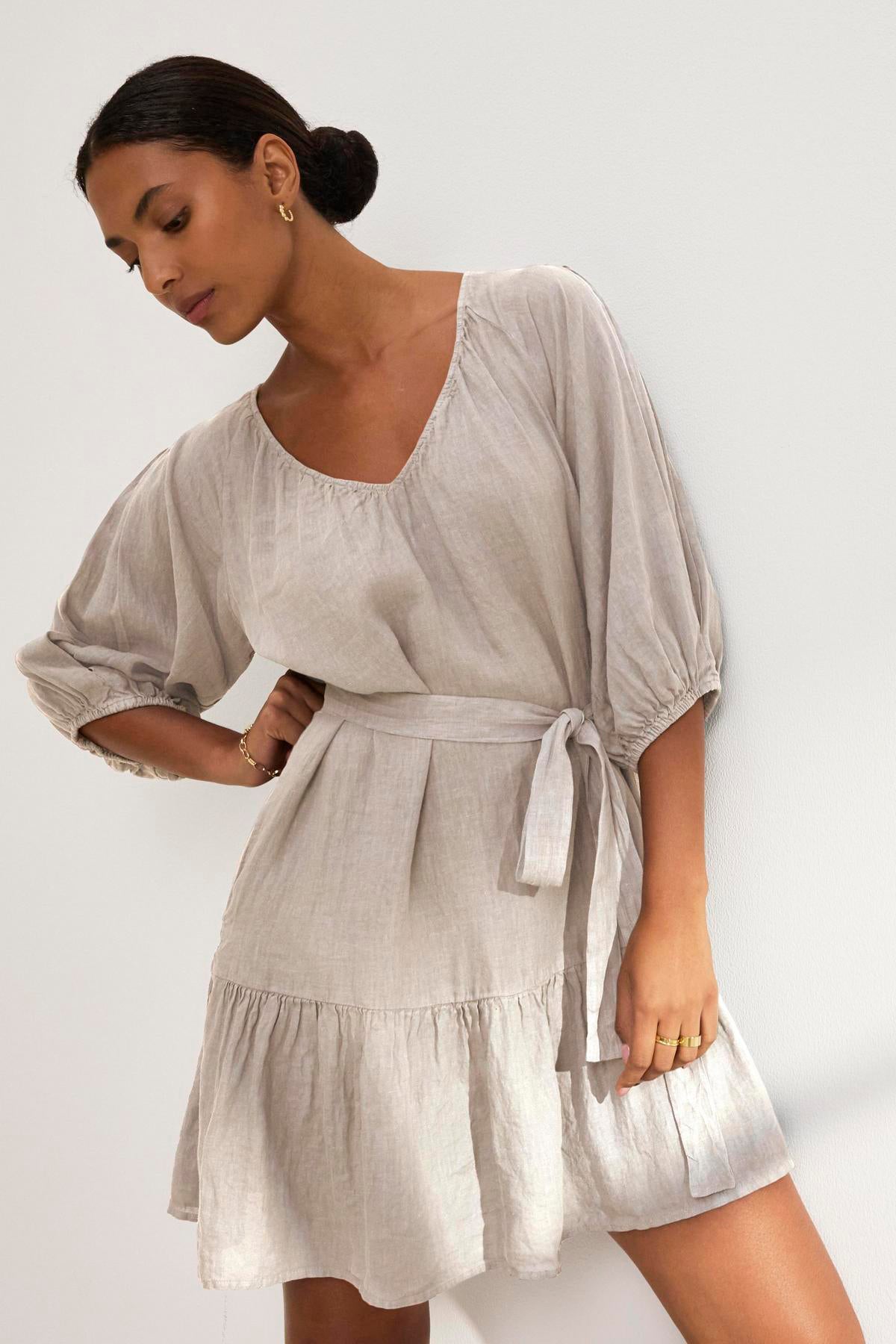 KAYLIE LINEN DRESS
