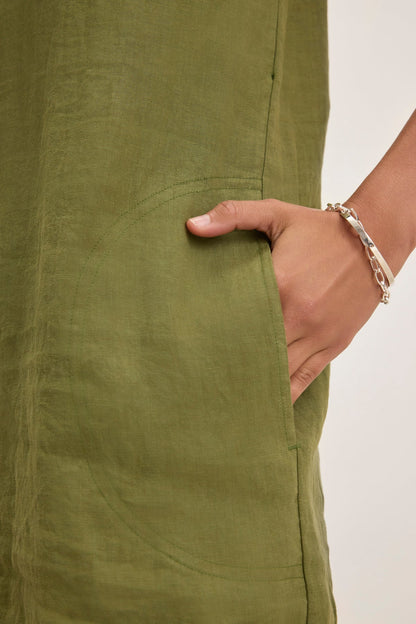 LARA LINEN DRESS