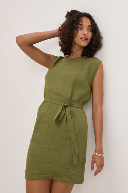 LARA LINEN DRESS