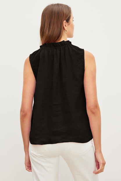 MASIE LINEN TANK TOP