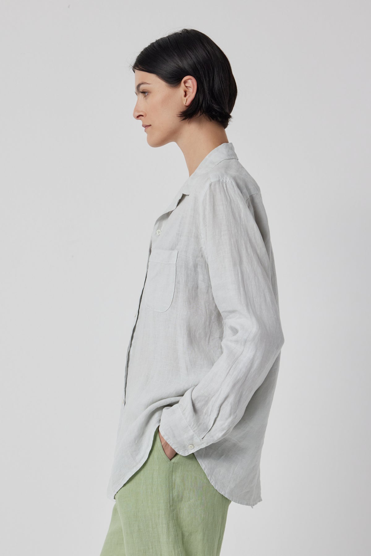 MULHOLLAND LINEN SHIRT