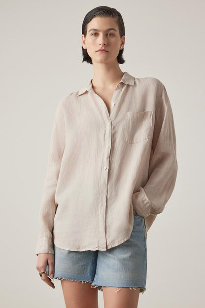 MULHOLLAND LINEN SHIRT