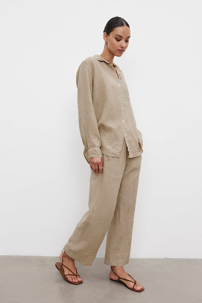 MULHOLLAND LINEN SHIRT