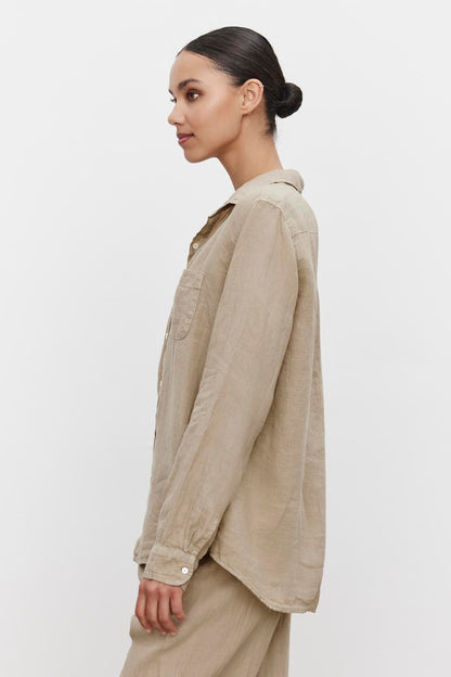MULHOLLAND LINEN SHIRT