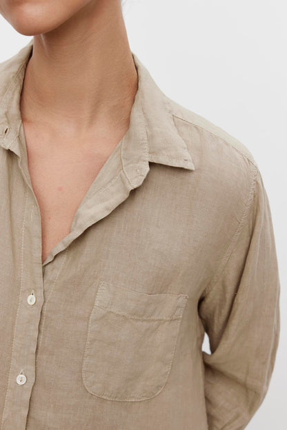 MULHOLLAND LINEN SHIRT