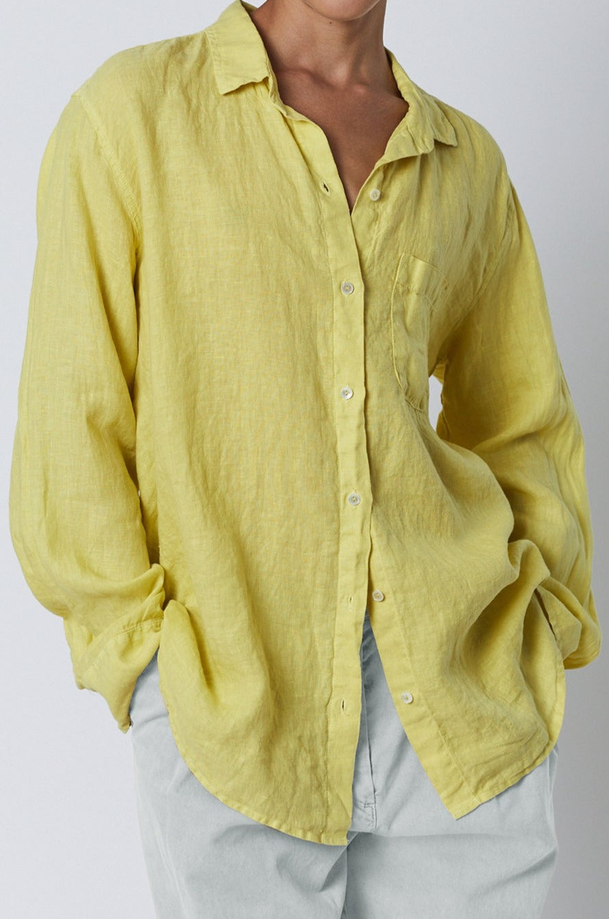 MULHOLLAND LINEN SHIRT