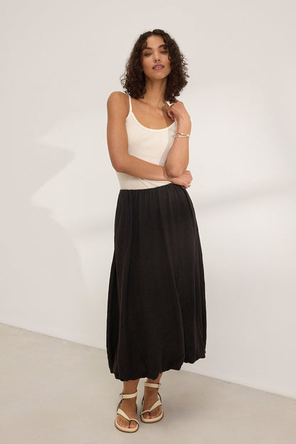 RACHELLE LINEN SKIRT