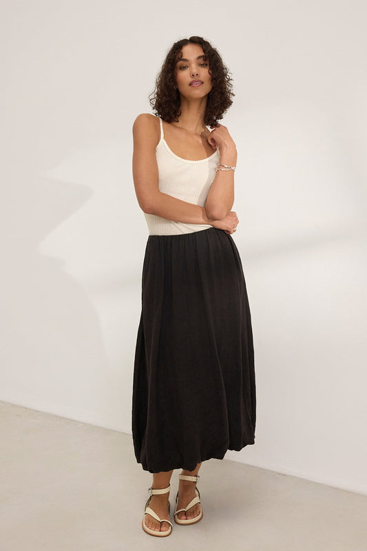 RACHELLE LINEN SKIRT