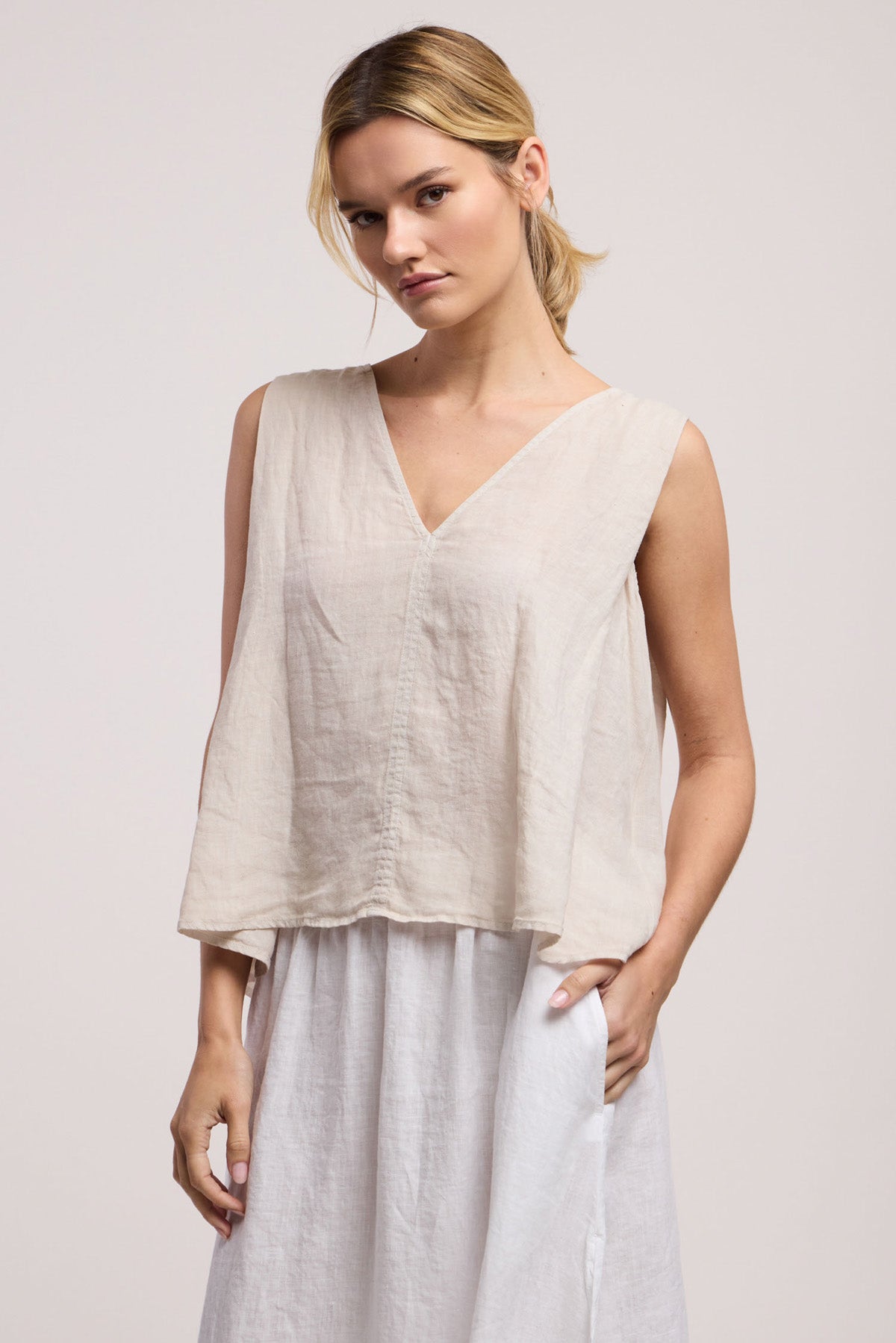 RENNA LINEN TOP