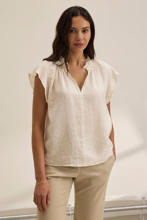 SEMIRA LINEN TOP