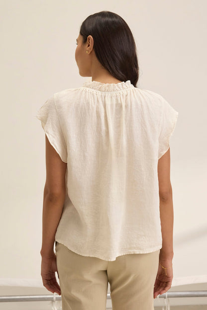 SEMIRA LINEN TOP