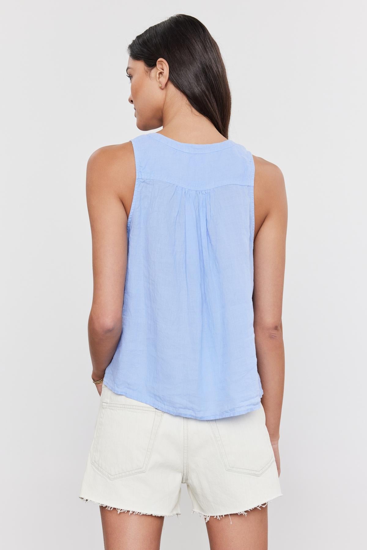 TACY LINEN TANK TOP