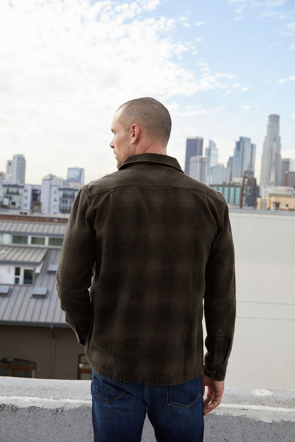 BRYSON PLAID BUTTON-UP