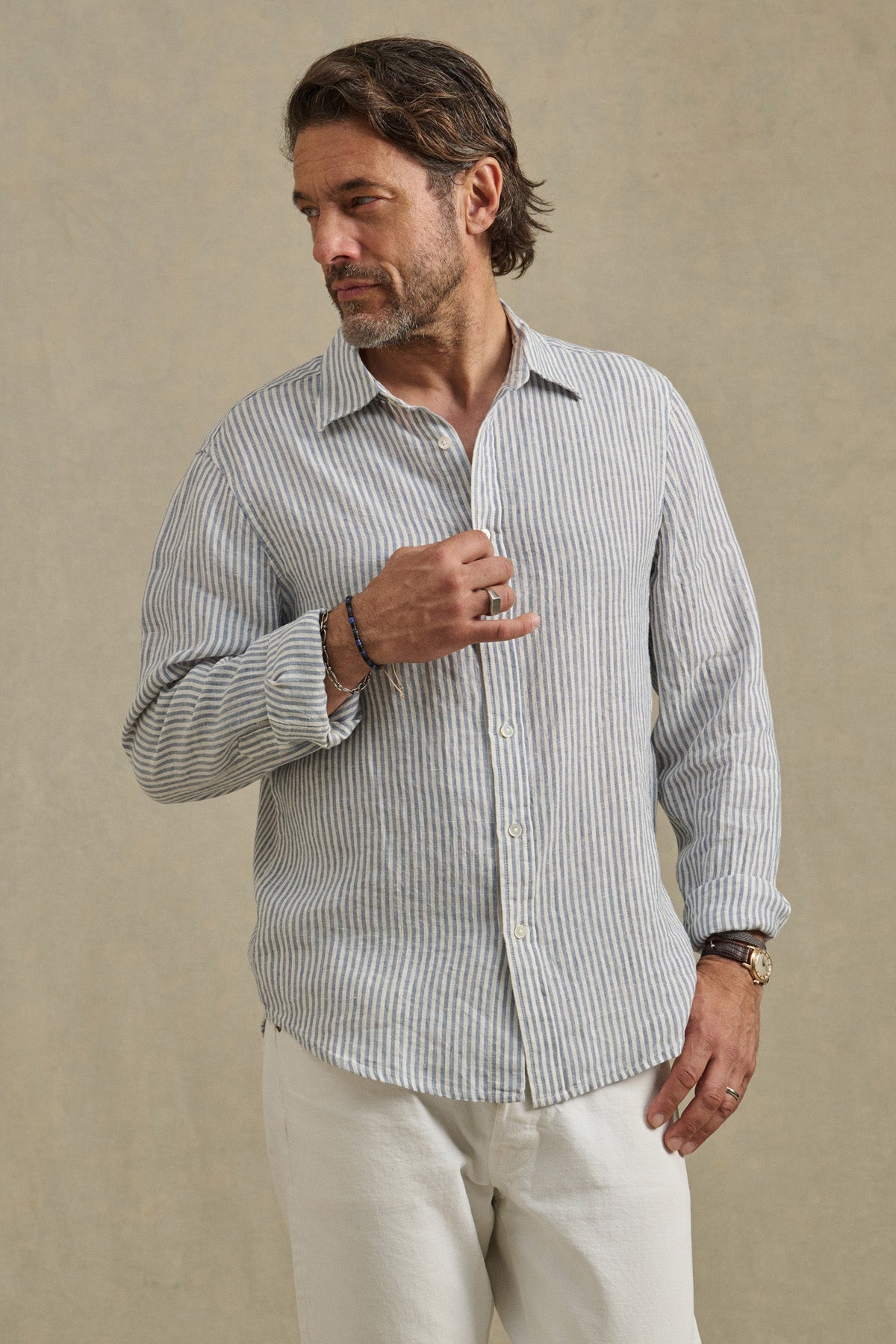 CARUSO LINEN SHIRT