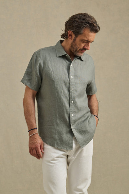 MICAH LINEN SHIRT