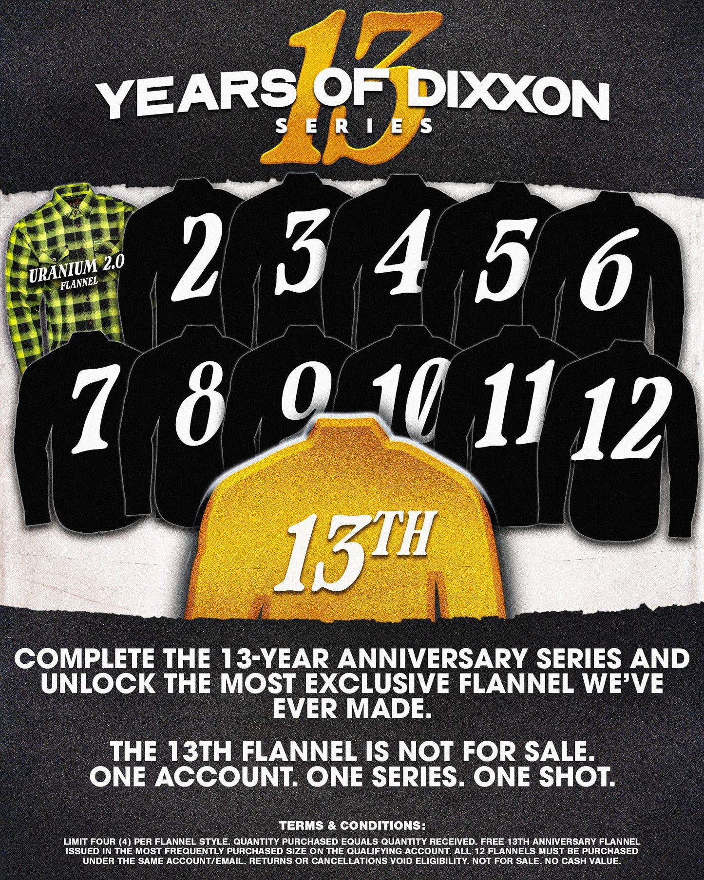 Uranium 2.0 Flannel - 13 Years of Flannels